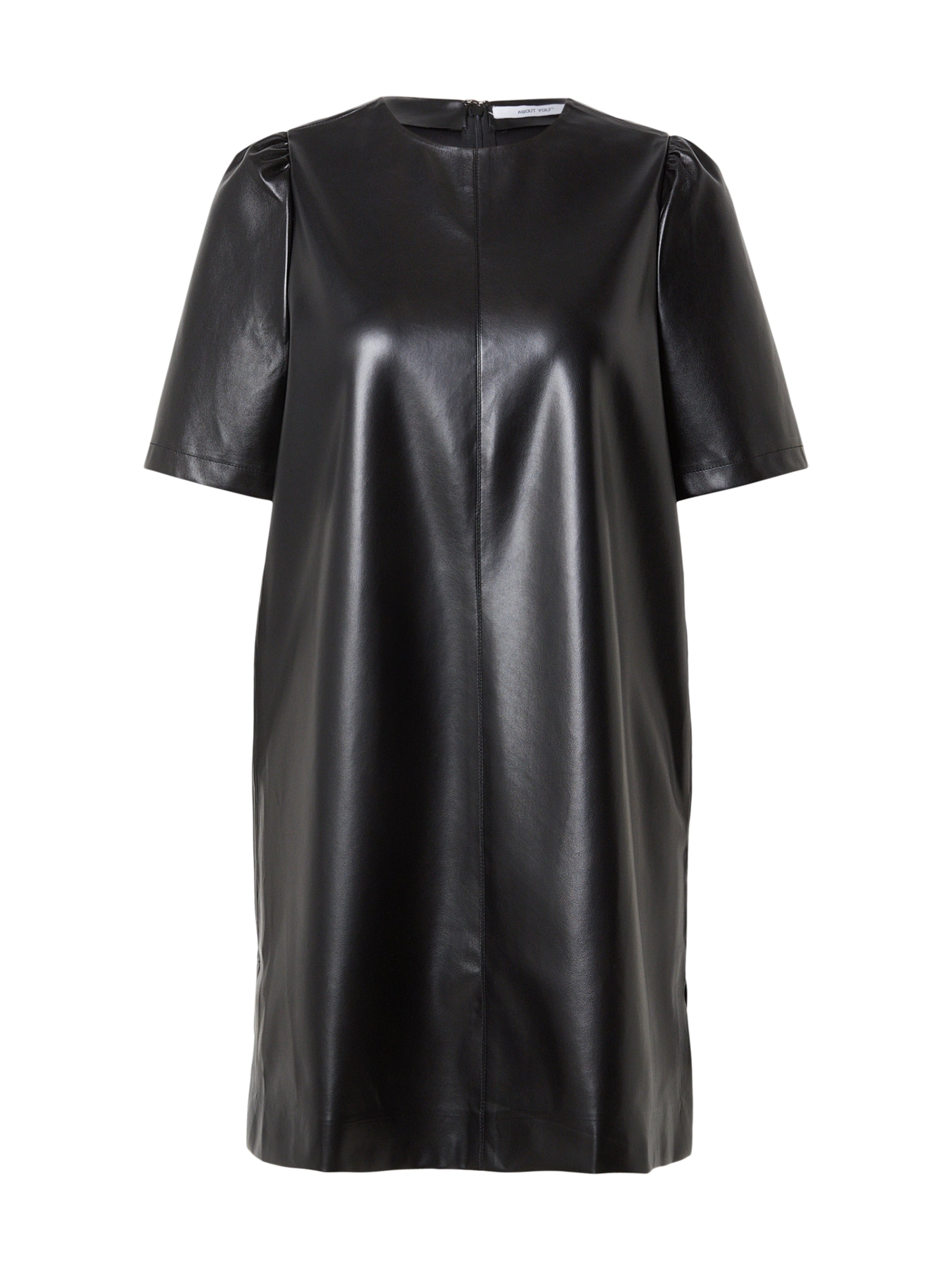 ABOUT YOU Jurk 'Lisa' in Zwart: voorkant