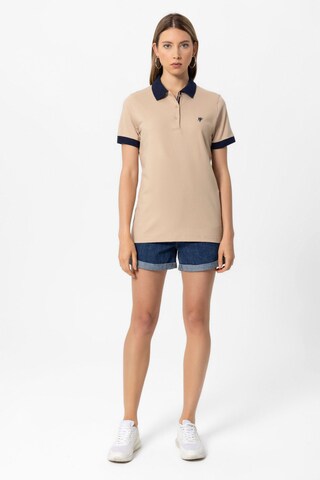Maglietta ' IVANA ' di DENIM CULTURE in beige