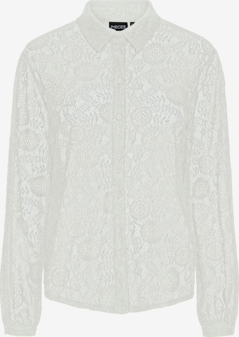 PIECES Blouse 'OLLINE' in White: front