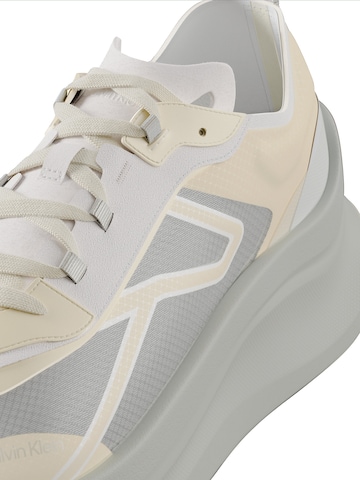 Calvin Klein Platform trainers in Beige
