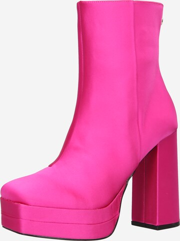 River Island Stiefelette in Pink: predná strana