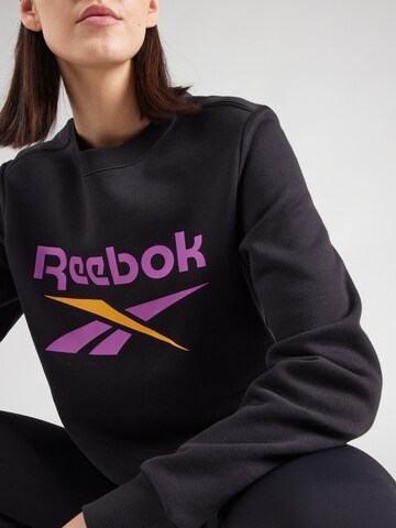 ReebokSportska sweater majica - crna boja
