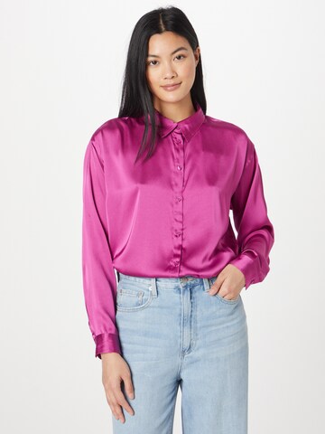 PIECES Bluse 'RIRI' i lilla: forside