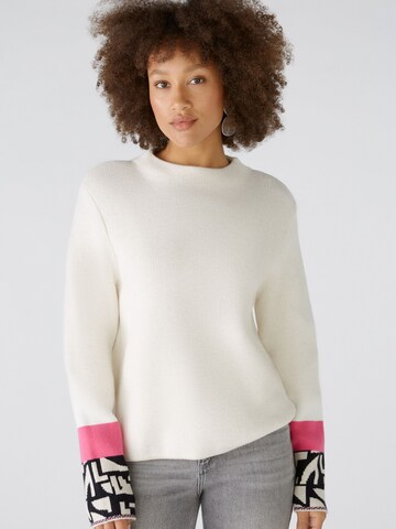 OUI Pullover in Beige: Vorderseite