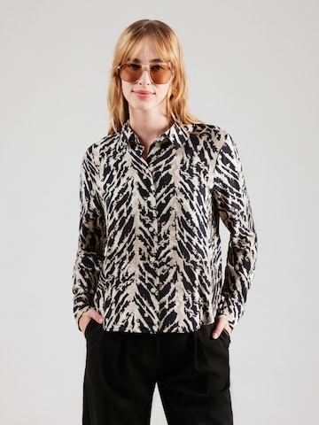 VERO MODA Blúz - fekete: elől