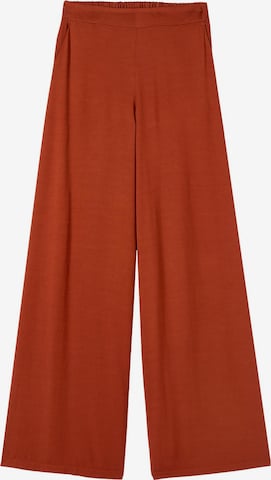 oltre Baggy Trousers in Orange: front