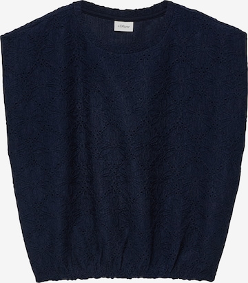 s.Oliver Shirt in Blue: front