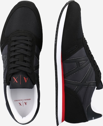 ARMANI EXCHANGE Sneakers laag in Zwart