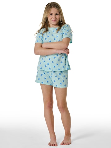 Pyjama ' Nightwear ' SCHIESSER en vert : devant