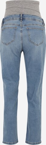 MAMALICIOUS Regular Jeans 'OLIVIA' in Blauw