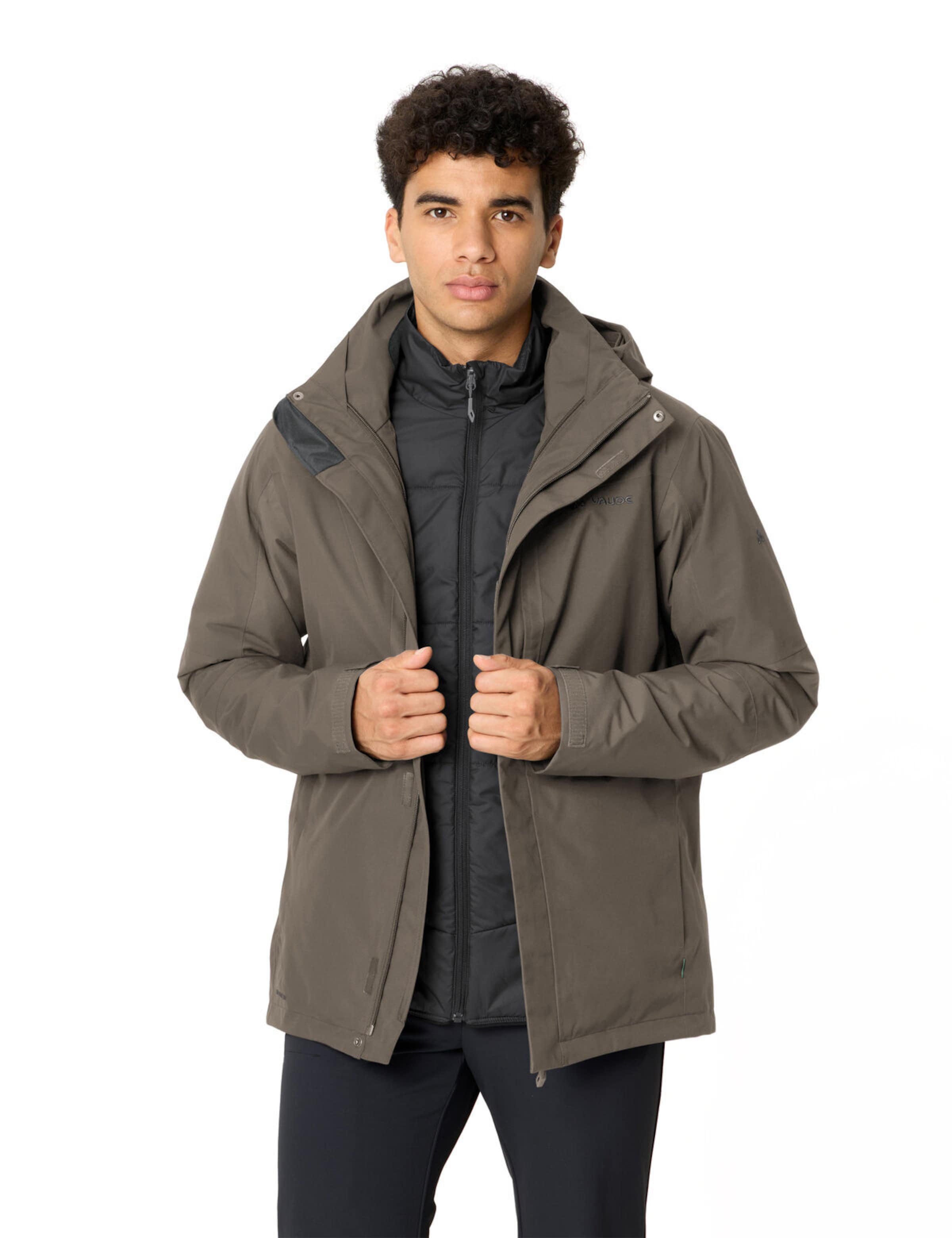 VAUDE Outdoor jacket 'Caserina III' in Brown
