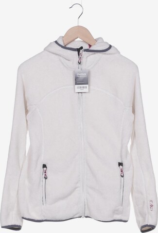 CMP Sweatshirt & Zip-Up Hoodie in L in White: front