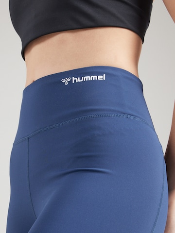 Hummel Skinny Sportsbukser 'MT ACTIVE' i blå