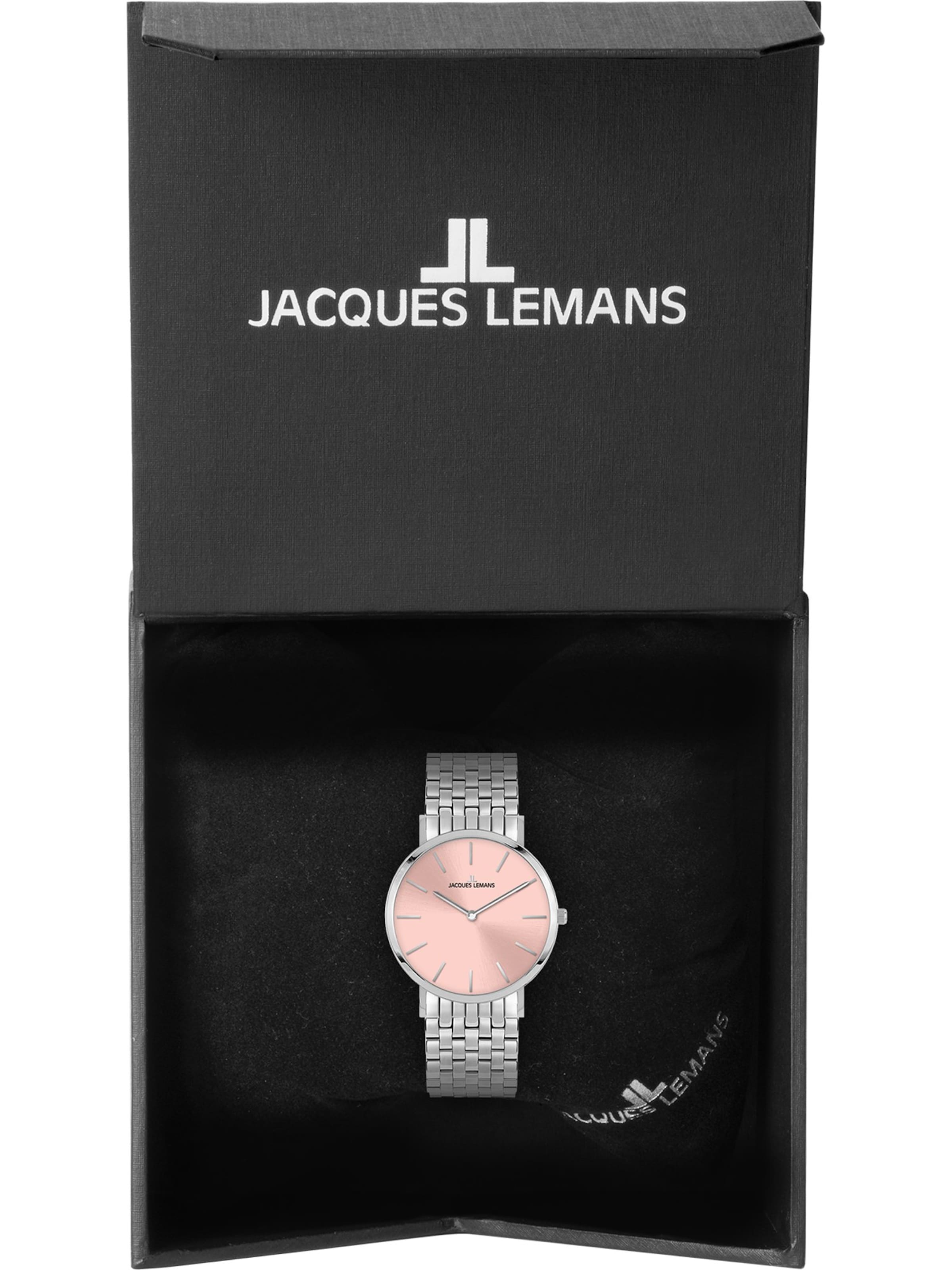 Jacques Lemans Analoguhr in Silber