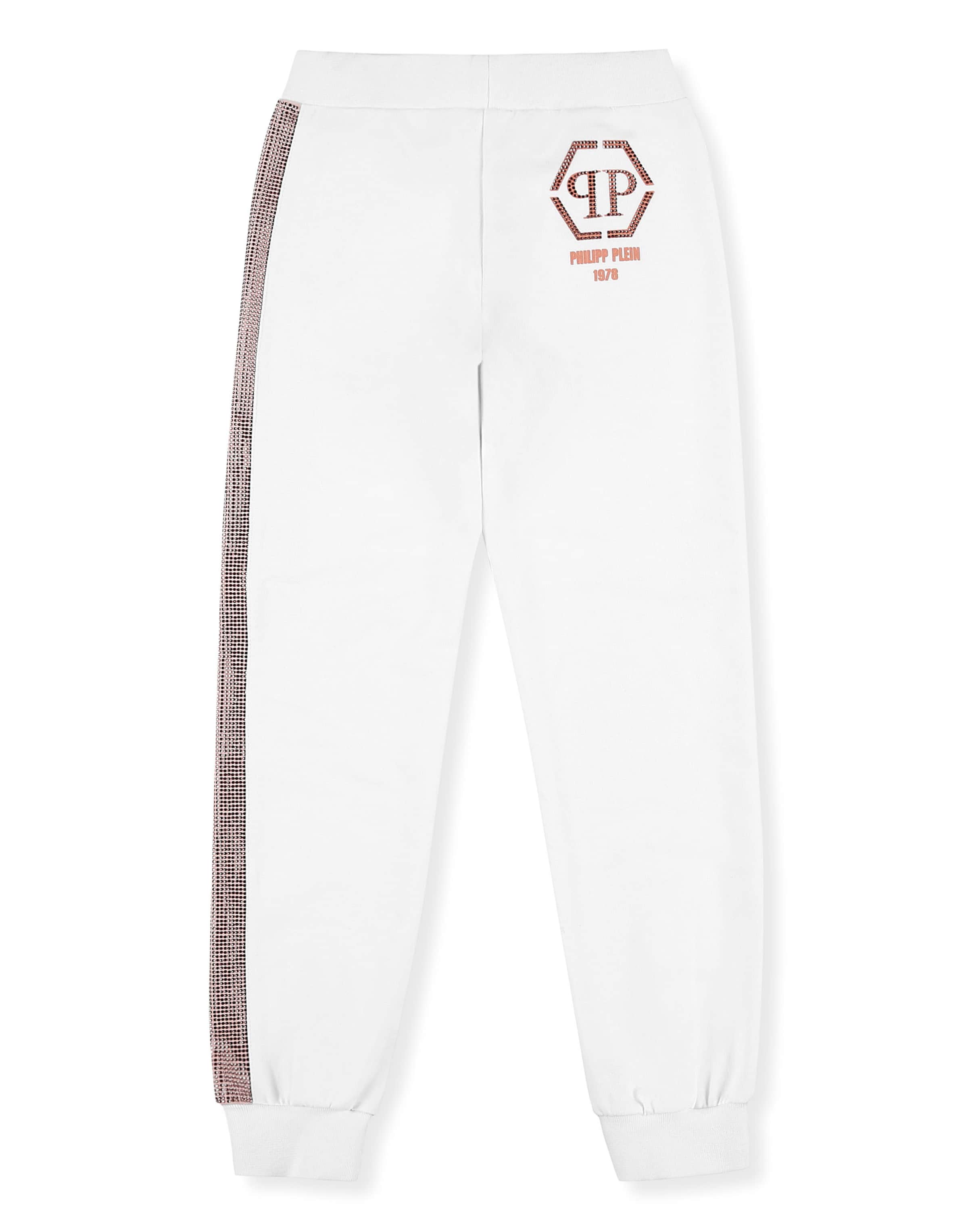 Philipp Plein - Tapered Calças em branco