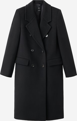 MANGOPrijelazni kaput 'EYE' - crna boja: prednji dio