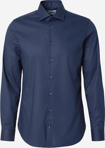 Michael KorsSlim Fit Poslovna košulja - plava boja: prednji dio