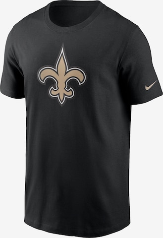 NIKE T-Shirt 'New Orleans Saints' in Schwarz: predná strana