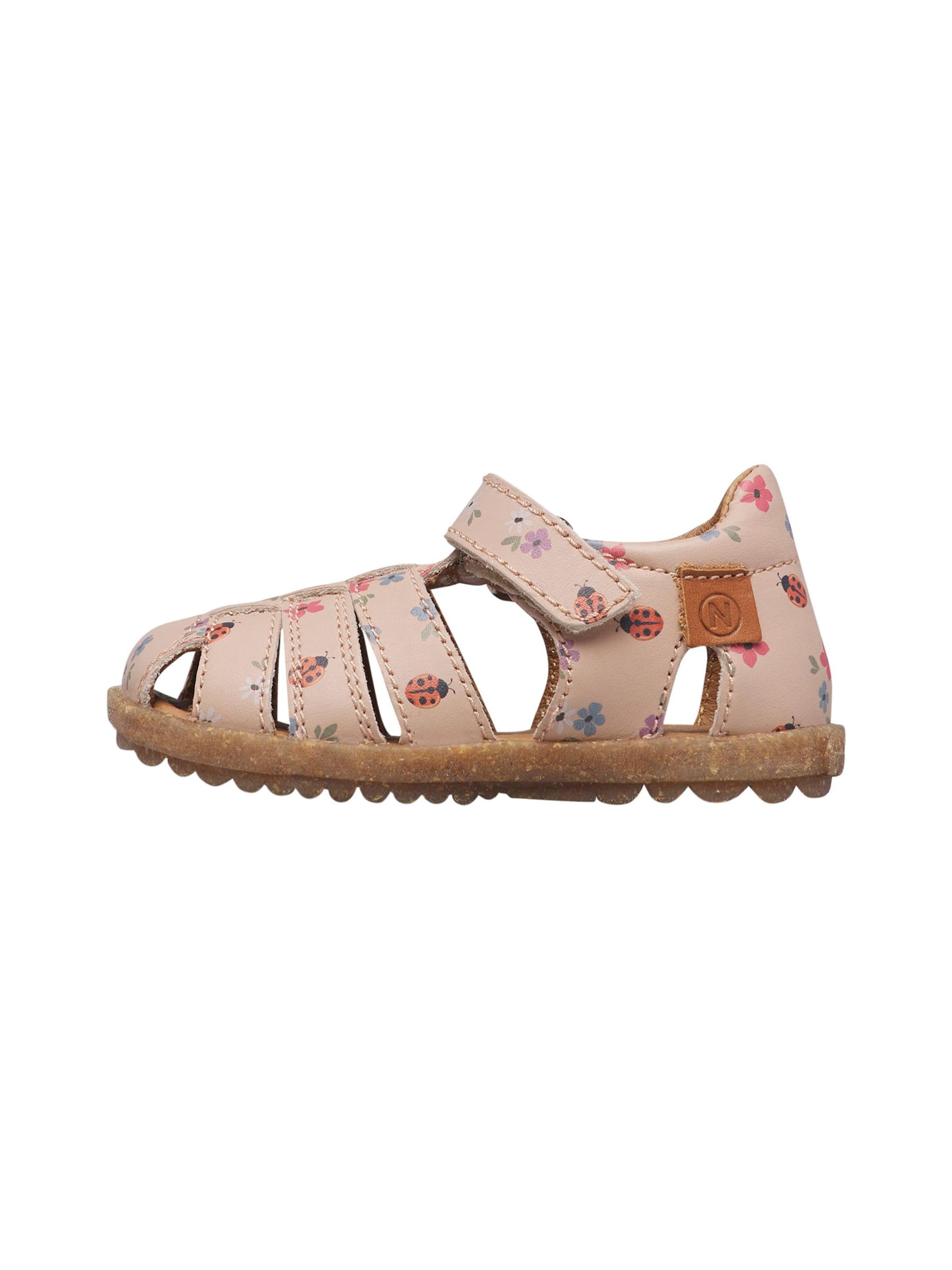NATURINO Sandalen 'SEE' in Roze: voorkant