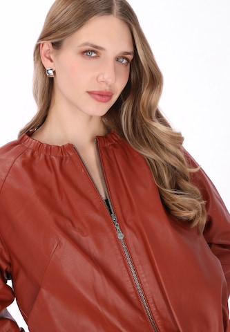 DreiMaster Vintage - Casaco meia-estação em vermelho