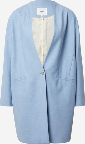 s.Oliver BLACK LABEL Blazers in Blauw: voorkant