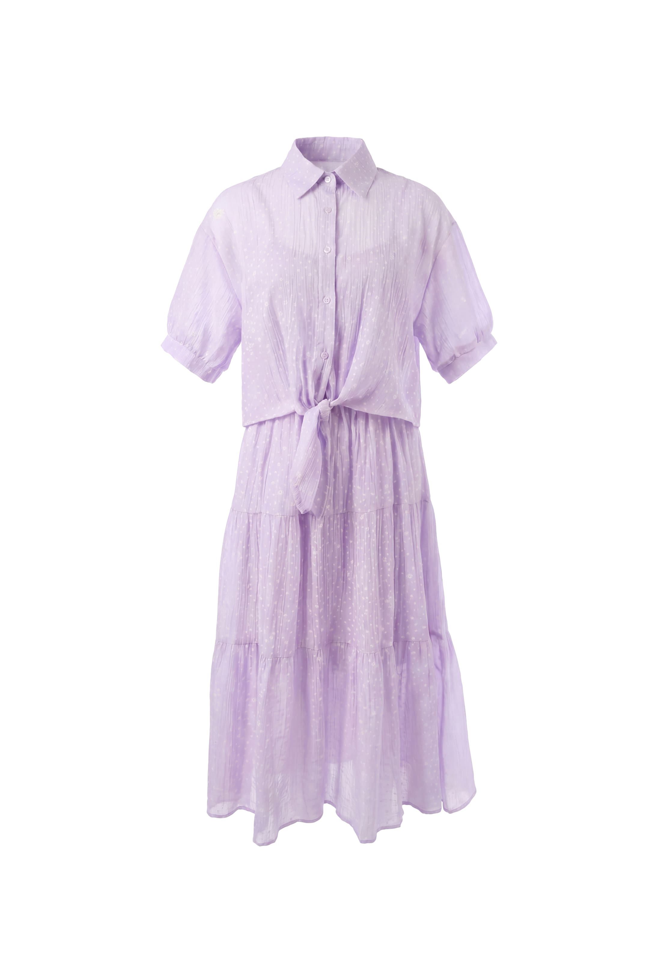 Usha - Vestido en lila: frente