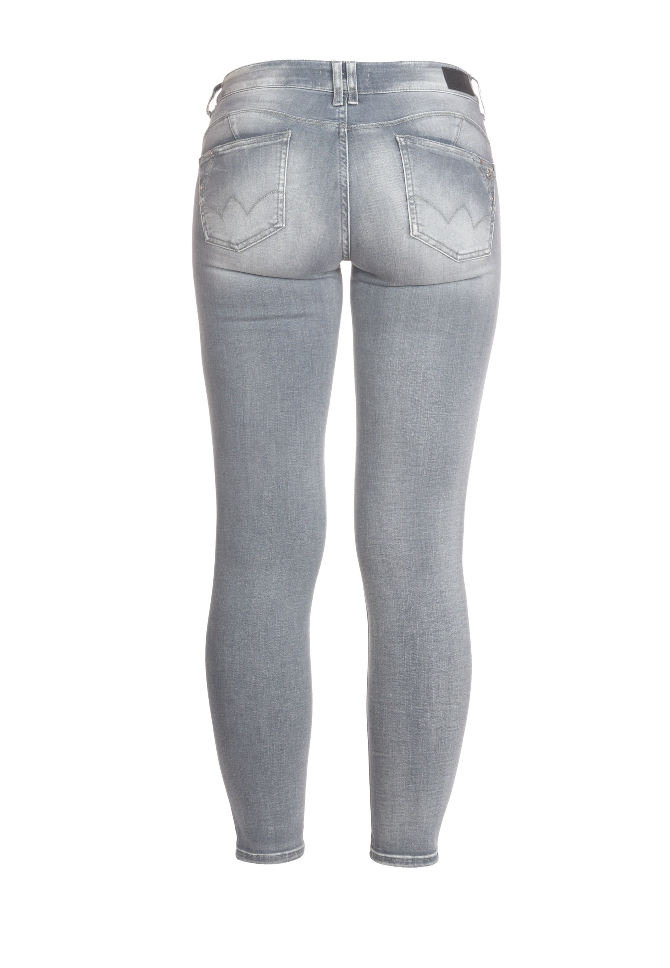 Le Temps Des Cerises Slimfit Jeans 'PULPHIGC' in Grijs