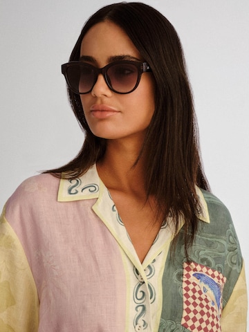 Lunettes de soleil 'MAJESTIC' LE SPECS en marron