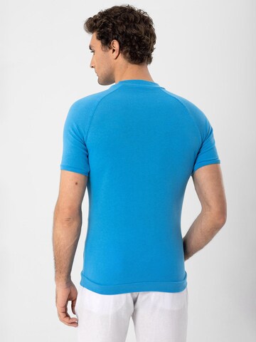 Antioch - Camisa 'Basic' em azul