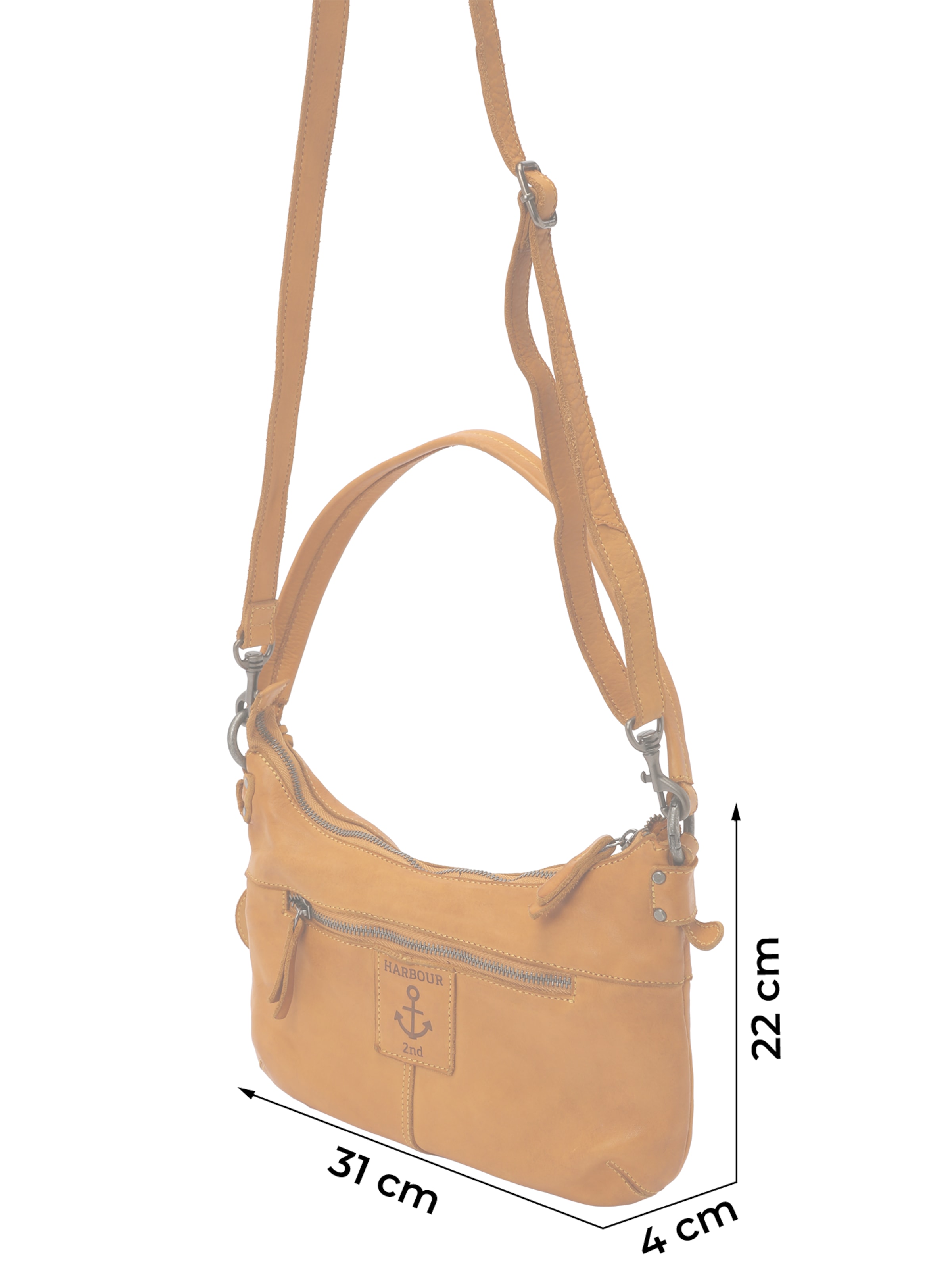 Harbour 2nd Olkalaukku 'Anchor Love Mara' värissä keltainen