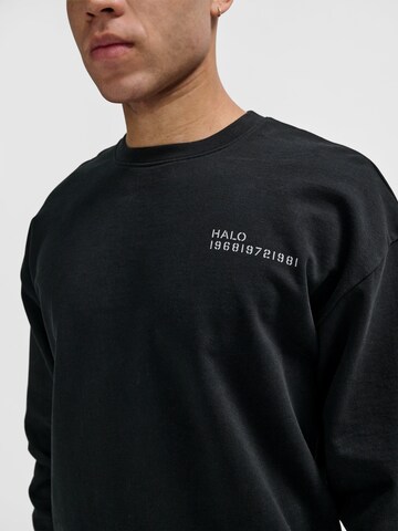 HALO Sportsweatshirt 'Essential' in Schwarz