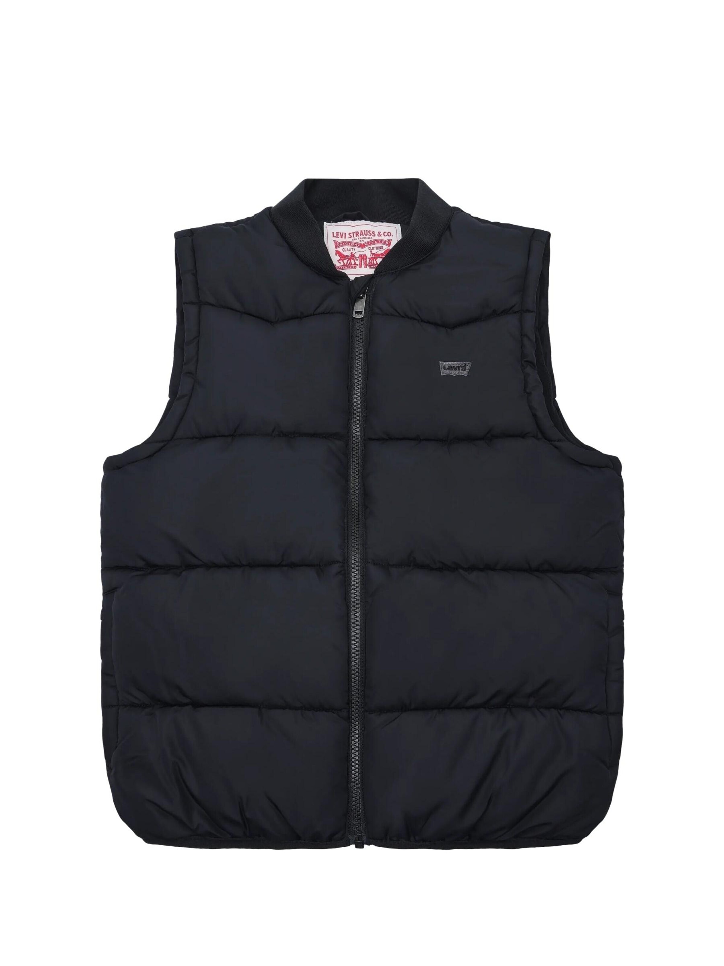 Gilet Levi's Kids en noir : devant