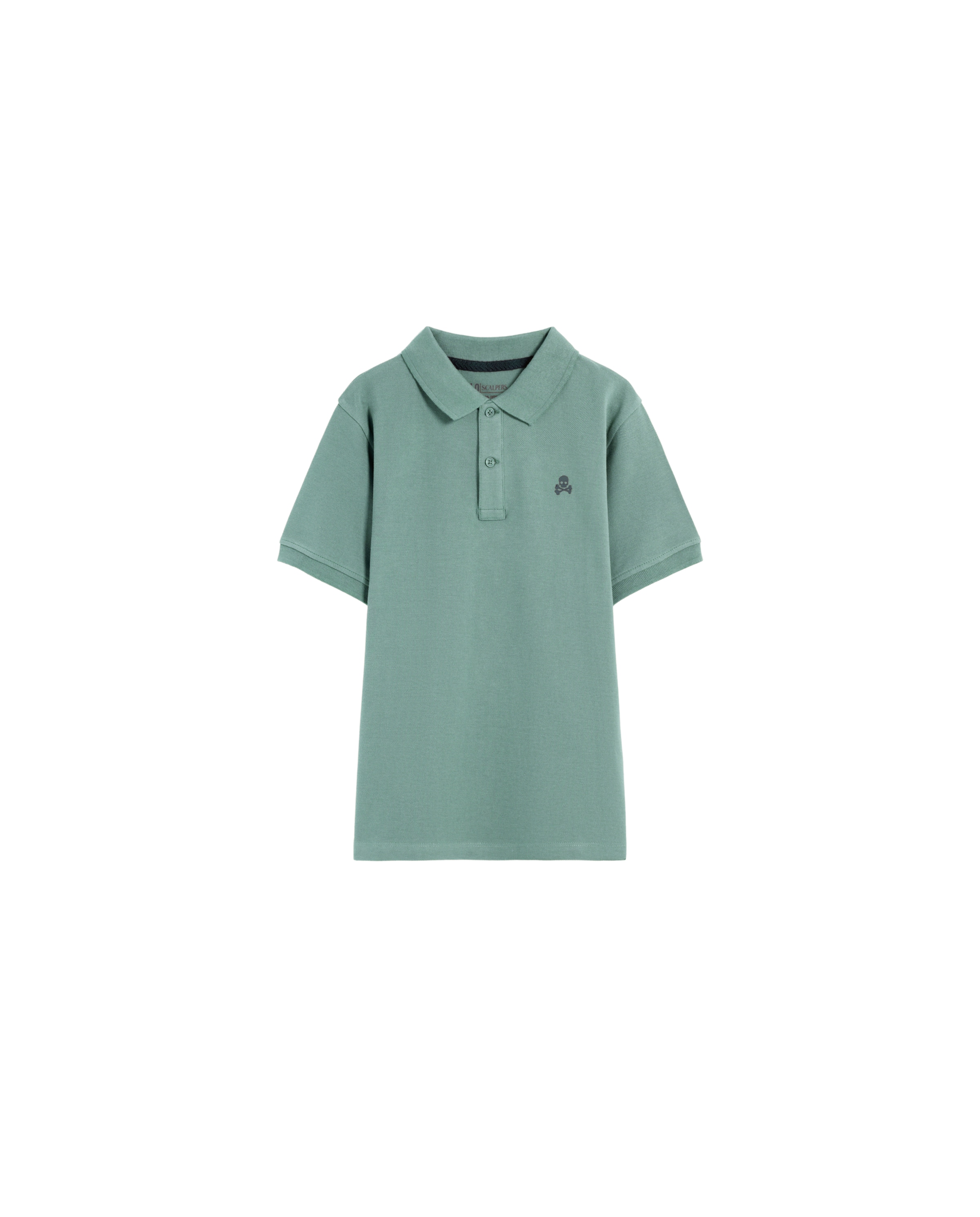 Scalpers T-shirt i grön: framsida