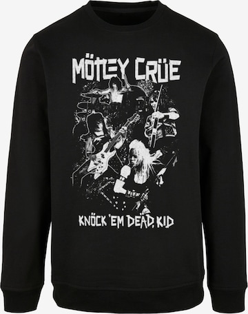 Sweat-shirt 'Motley Crue - Knock Em Dead' Merchcode en noir : devant