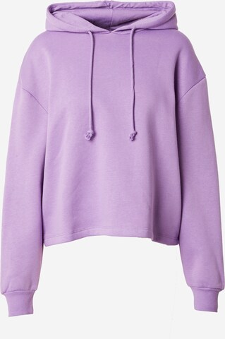 PIECES Sweatshirt 'CHILLI' in Lila: predná strana