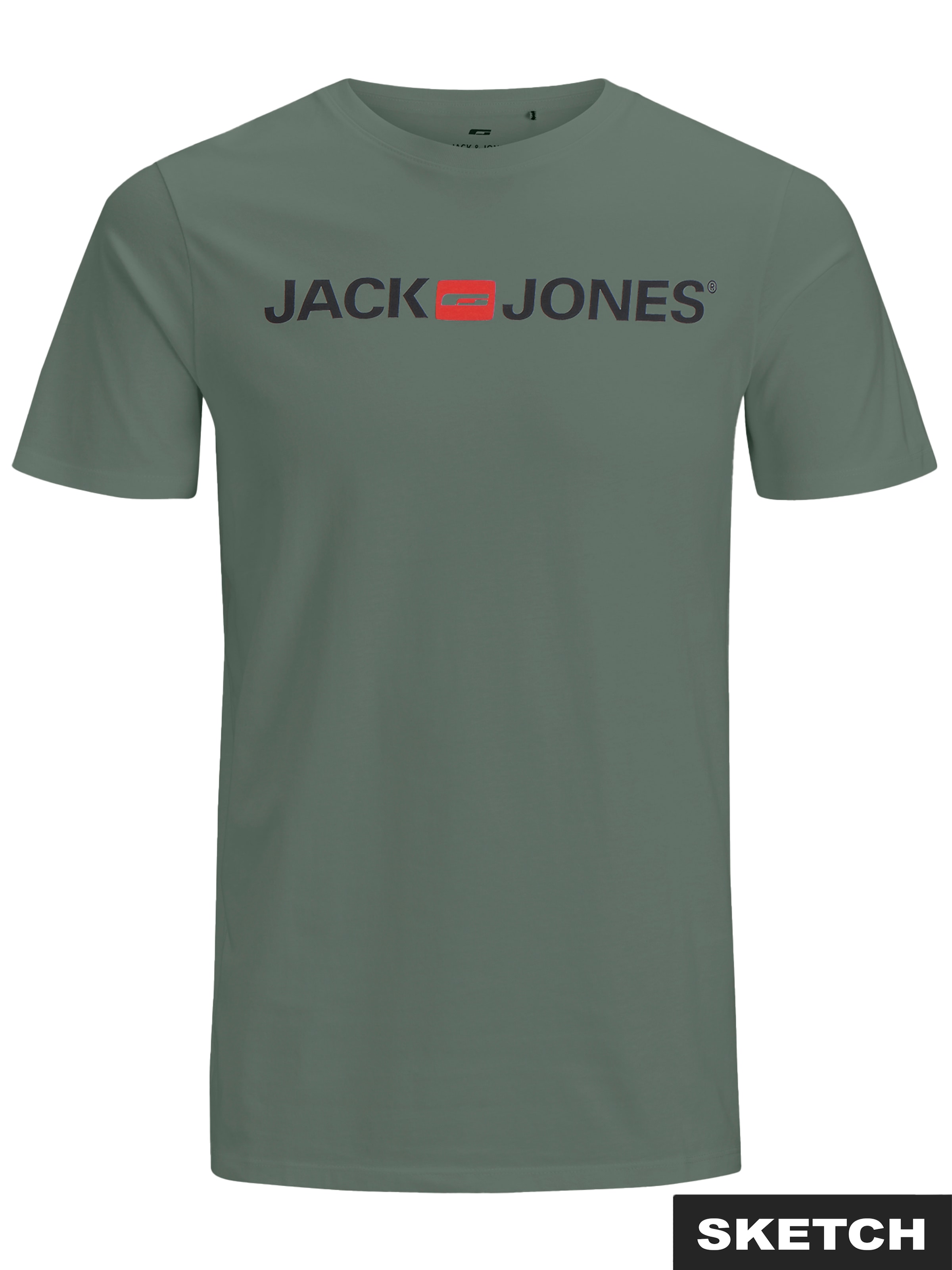 JACK & JONES Shirt in Green: front
