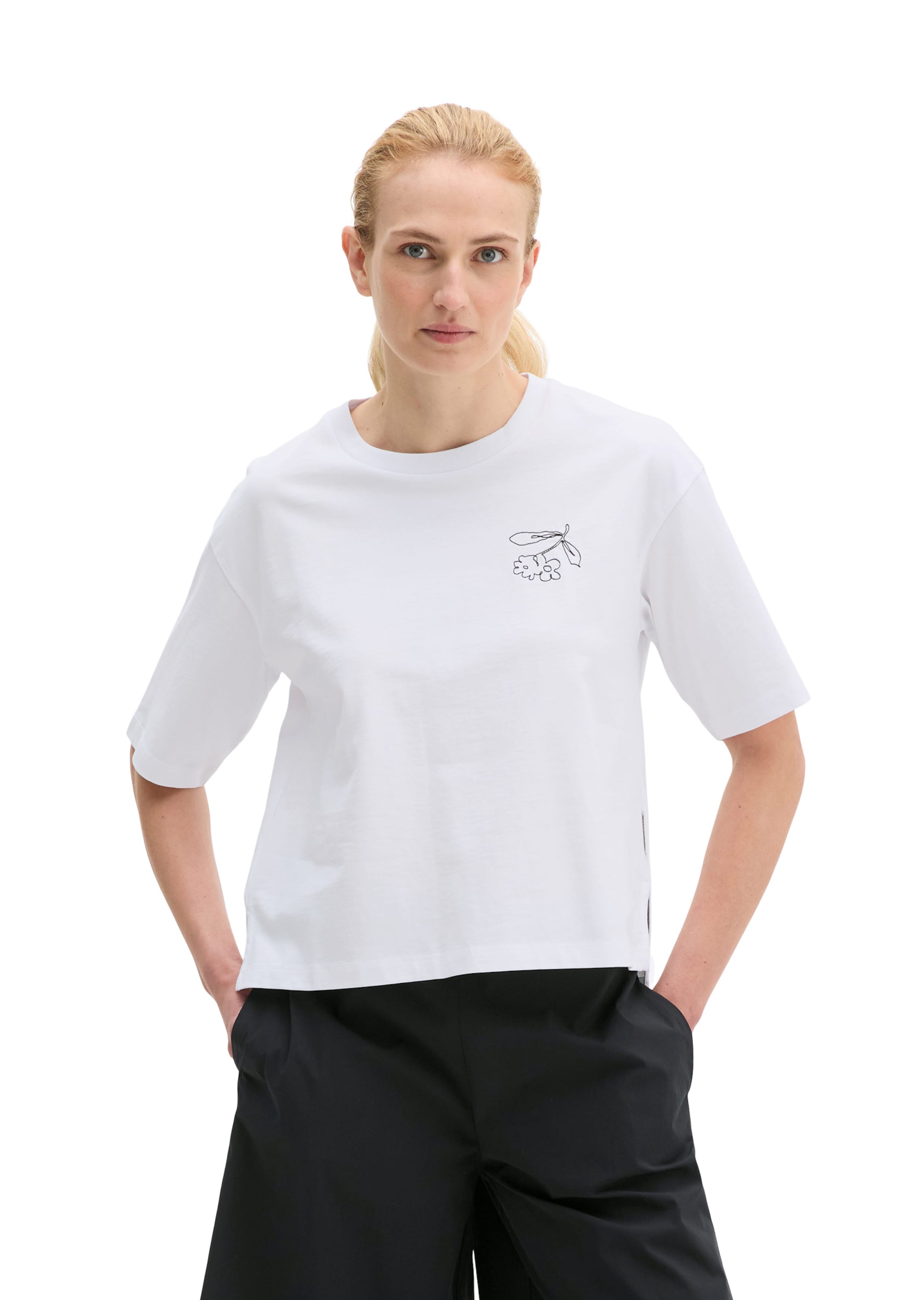 Marc O'Polo Shirt in Weiß: Vorderseite
