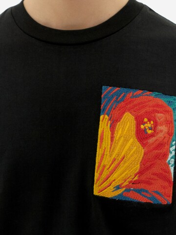Thinking MU - Camiseta ' ABSTRACT ' en negro