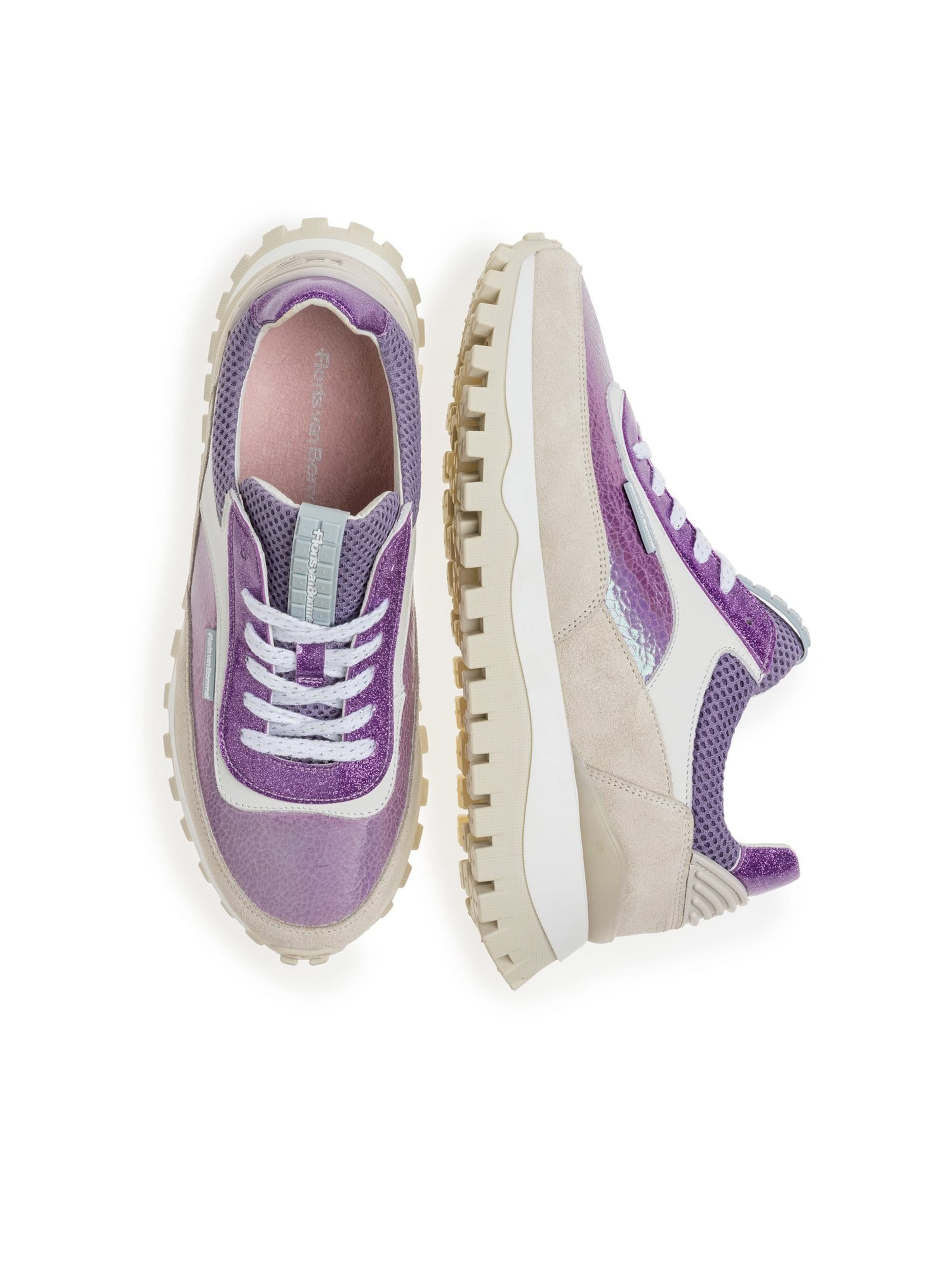 Sneaker bassa 'GROMMI 01' di Floris van Bommel in lilla