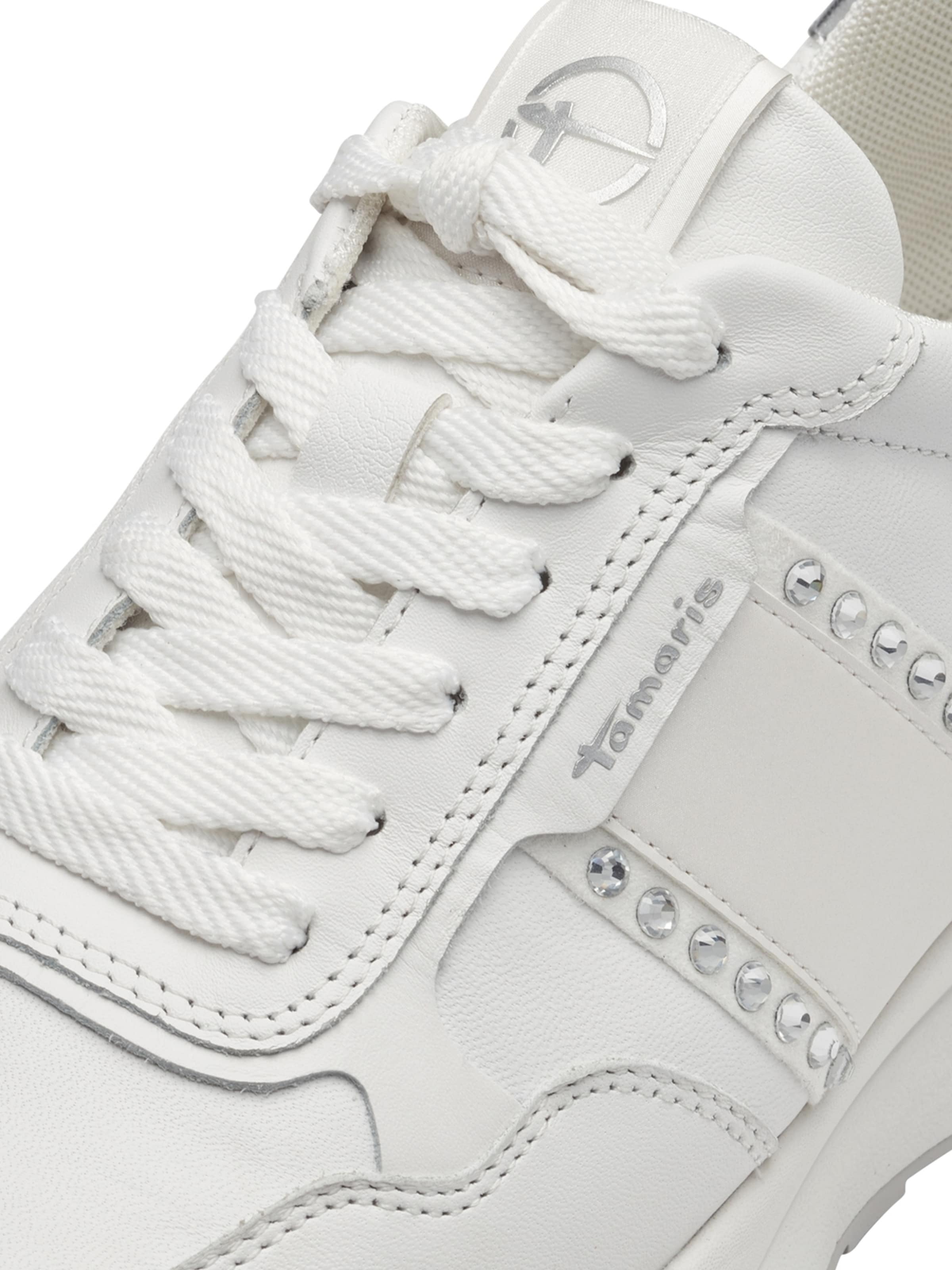 Tamaris Sneakers laag in Wit