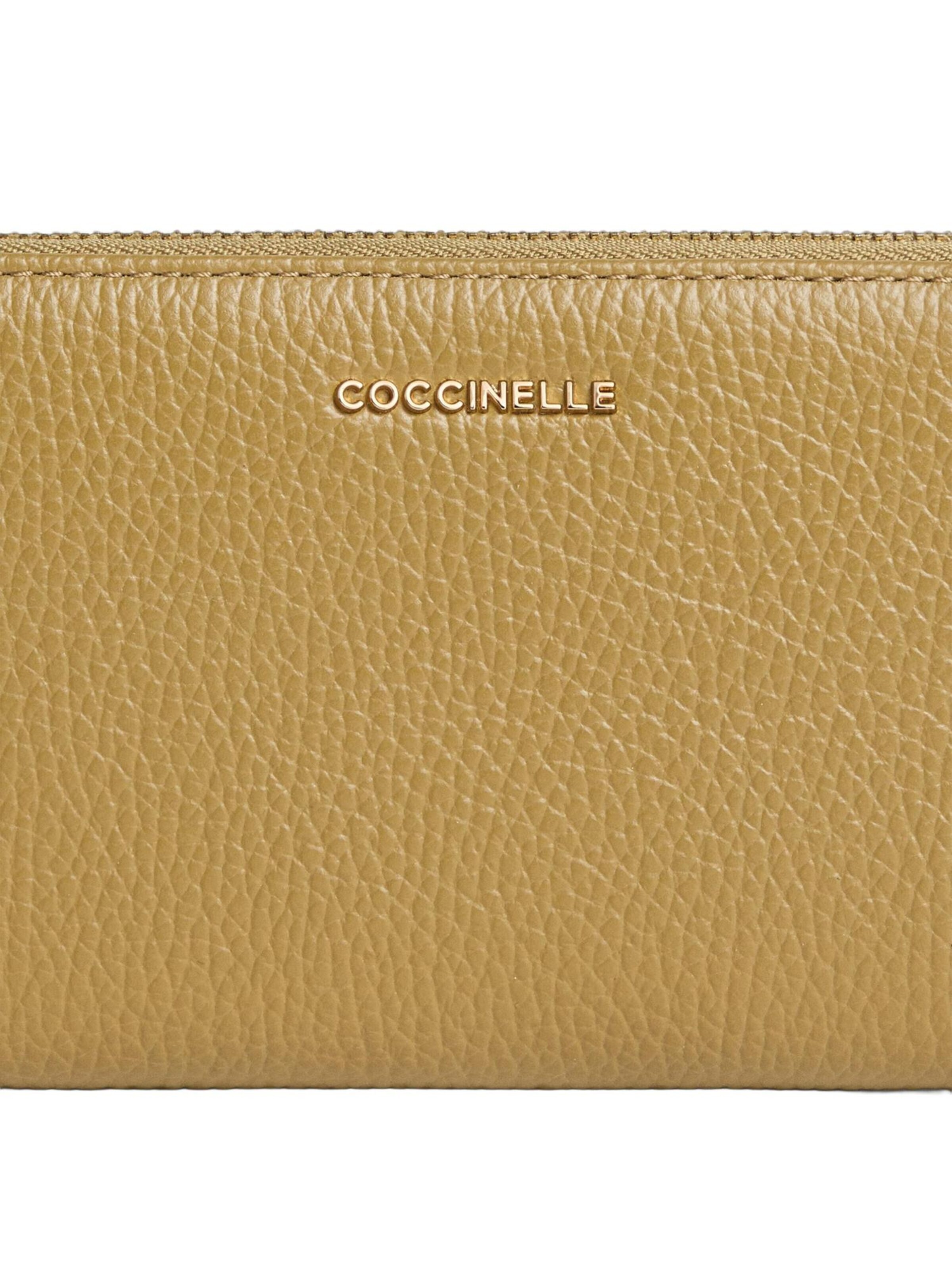 Coccinelle Portemonnaie 'COCCINELLE METALLIC 26 135'‌‌ in Grün