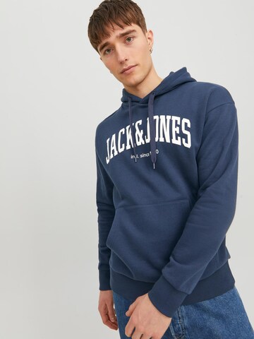 JACK & JONES Sweatshirt 'Josh' i blå