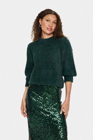 SAINT TROPEZ - Jersey 'Banni' en verde: frente