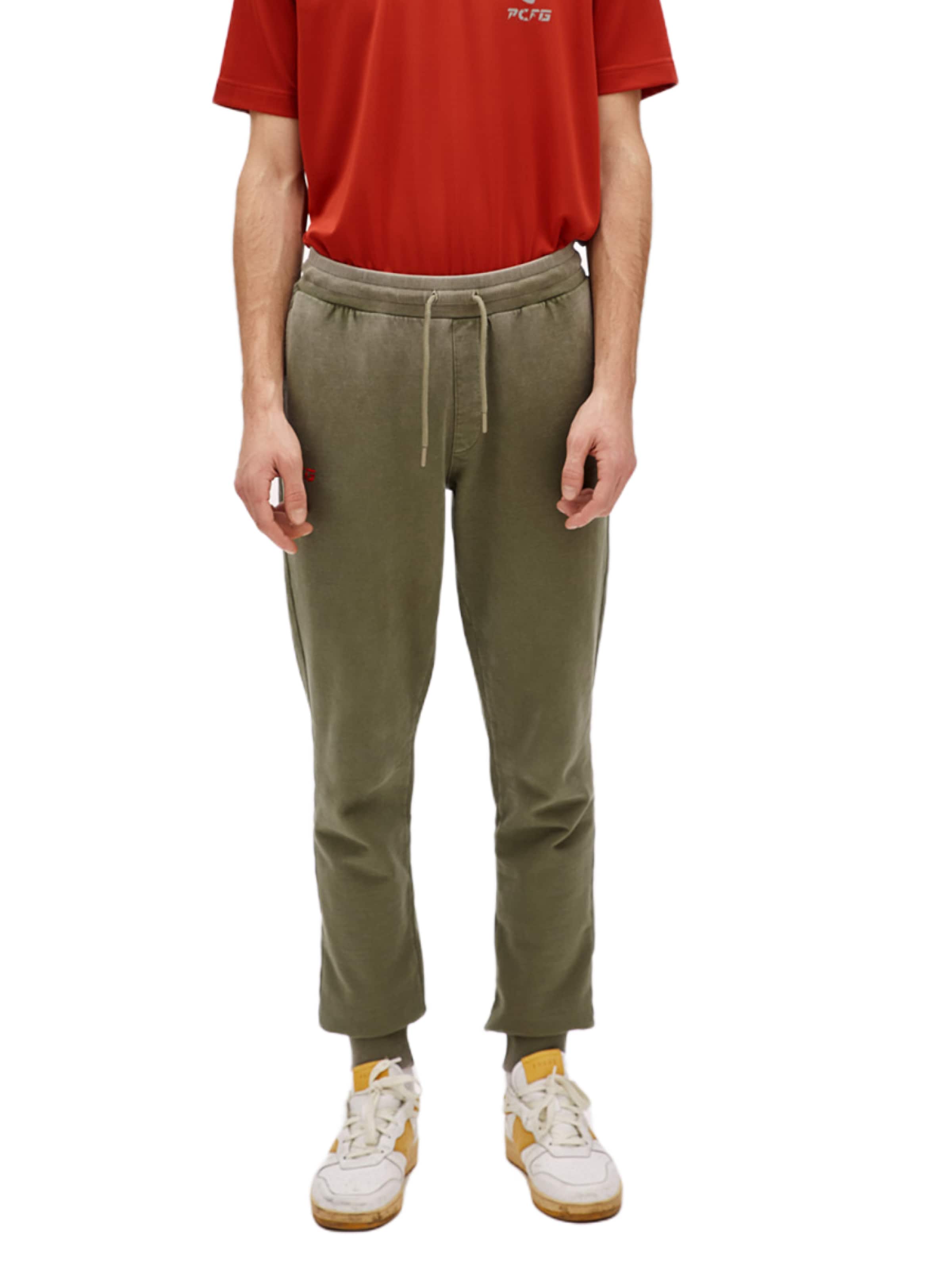 PCFG Tapered Broek in Groen: voorkant