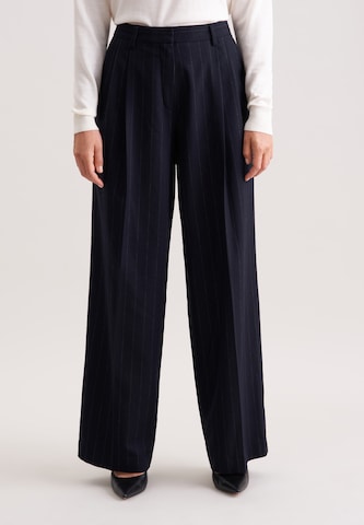 Wide Leg Pantalon à plis 'September Drop 252' SEIDENSTICKER en bleu : devant