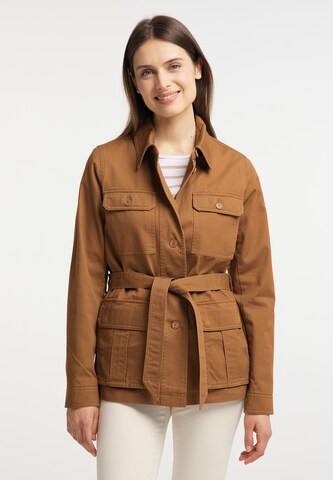 Veste mi-saison Usha en beige : devant