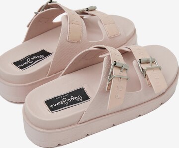 Pepe Jeans Pantolette  'Pola Park' in Pink