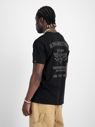 ALPHA INDUSTRIES Bluser & t-shirts i sort