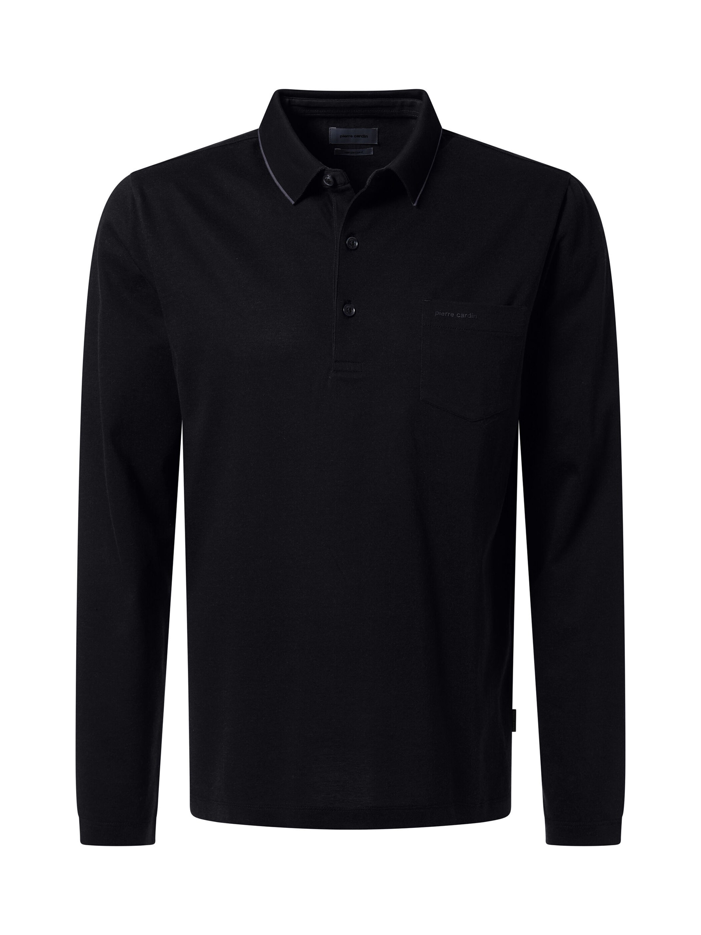 PIERRE CARDIN Shirt in Zwart: voorkant