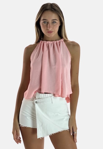 Camicia da donna di Elara in rosa